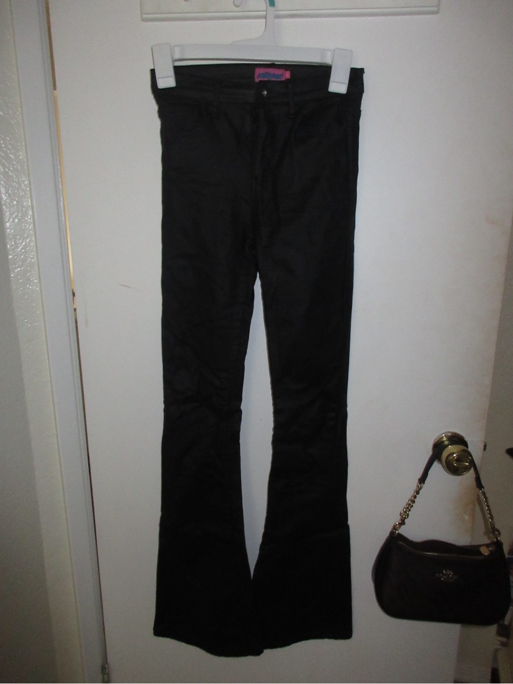 Edikted Black Boot Cut Women's Pants